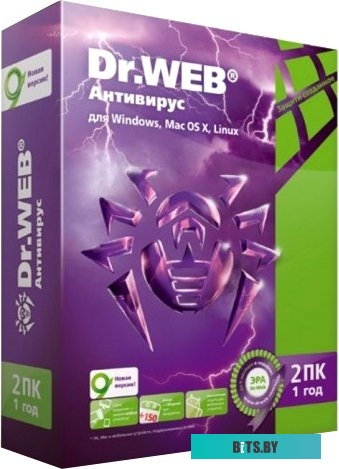 Антивирус Dr.Web Security Space BHW-B-12M-3-A3