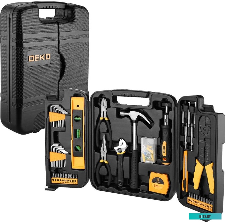 Универсальный набор инструментов Deko DKMT130 (130 предметов) <065-0741>