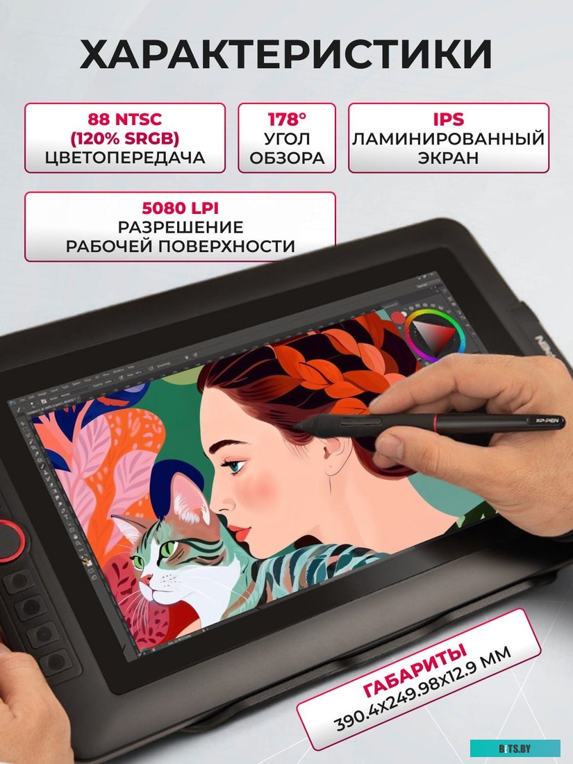ARTIST13.3PRO Планшет для рисования XP-Pen Artist 13.3PRO черный