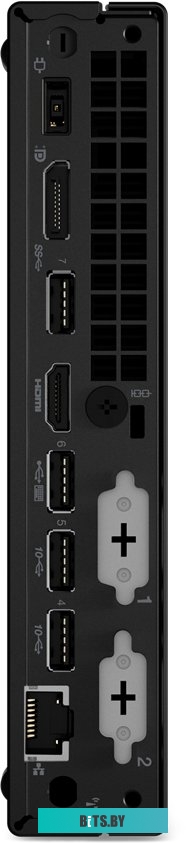 12E4S7K700 Неттоп Lenovo ThinkCentre Tiny M70q-4,  Intel Core i3 13100T,  DDR4 8ГБ, 256ГБ(SSD),  Intel UHD Graphics 730,  noOS,  черный [12e4s7k700]