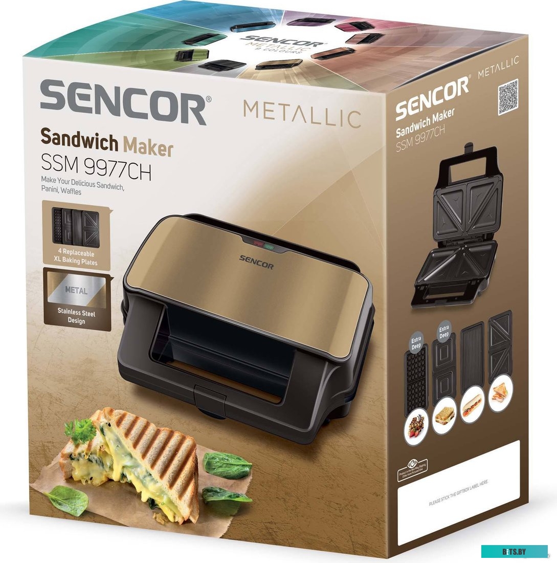 SSM 9977 CH Сэндвичница Sencor SSM 9977CH