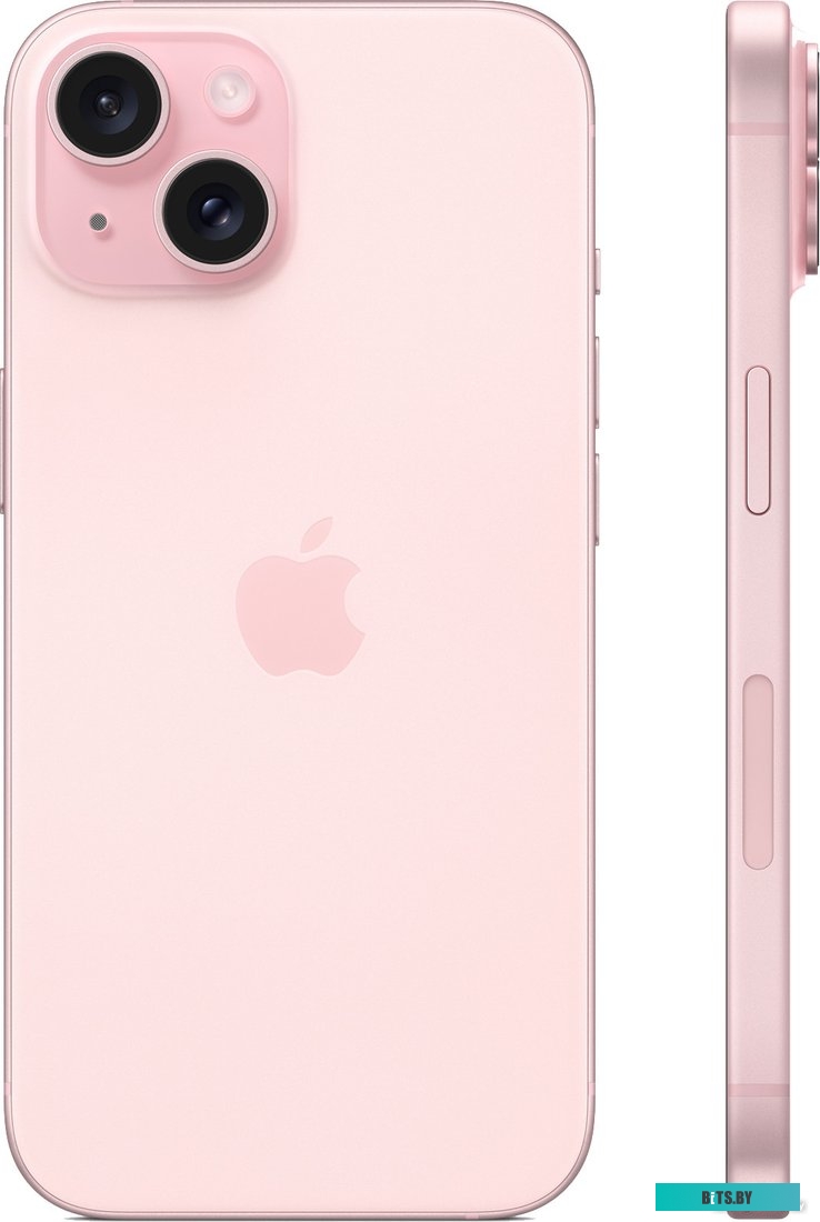 Смартфон Apple iPhone 15 Dual SIM 256GB (розовый)
