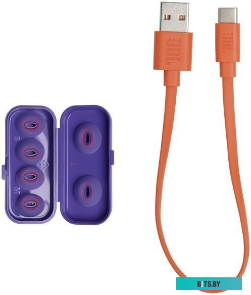 Наушники JBL Tune Flex NC Ghost Edition, фиолетовый