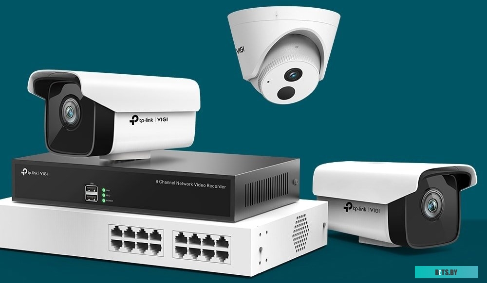Сетевой видеорегистратор TP-Link VIGI NVR1008H-8P