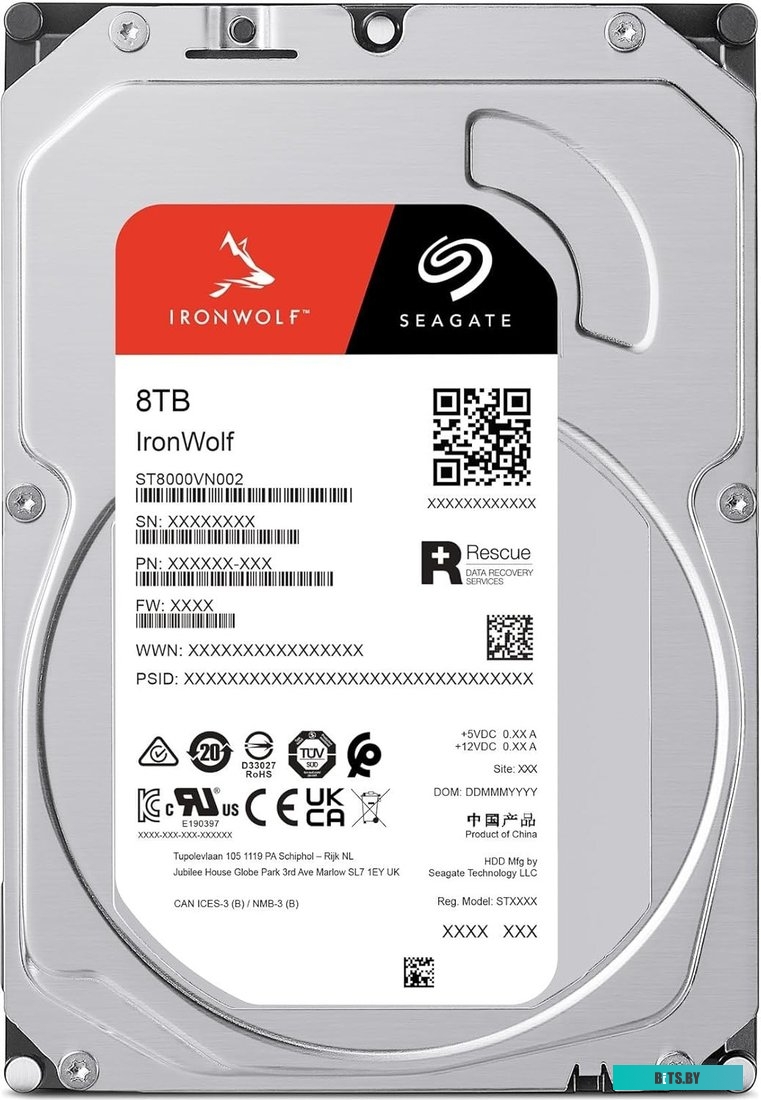 Жесткий диск Seagate Ironwolf 8TB [ST8000VN0022]