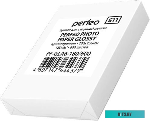 Фотобумага Perfeo глянцевая 10x15 180 г/м2 600 листов <PF-GLA6-180/600>