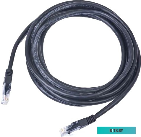 PP12-2M/BK Патч-корд PREMIER PP12-2M/BK литой (molded), UTP, cat.5E, 2м, 4 пары, 26AWG,  алюминий омедненный,  1 шт,  черный