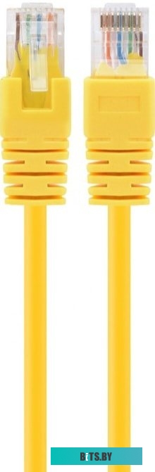 Патч-корд Gembird PP6U-0.5MY UTP кат.6, 0.5 м, желтый