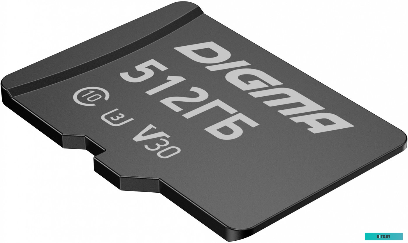 Флеш карта microSDXC Digma CARD30 512GB V30 DGFCA512A03