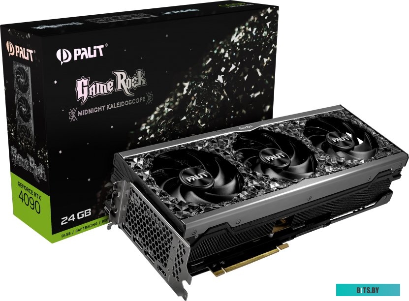 Видеокарта NVIDIA GeForce Palit RTX 4090 GameRock OC (NED4090S19SB-1020G) 24Gb GDDR6X HDMI+3xDP RTL