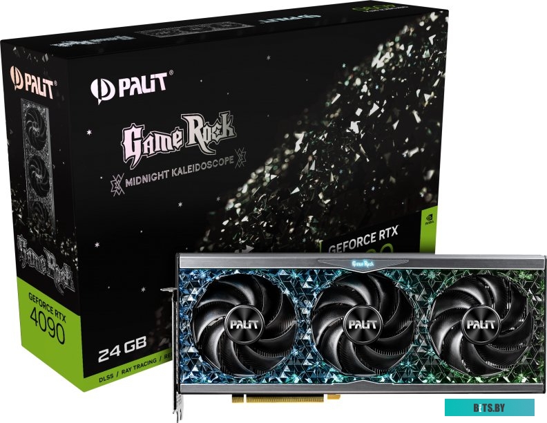 Видеокарта NVIDIA GeForce Palit RTX 4090 GameRock OC (NED4090S19SB-1020G) 24Gb GDDR6X HDMI+3xDP RTL