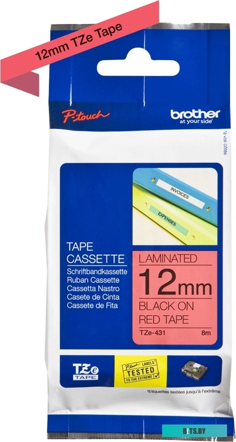 Лента Brother TZe-431 (12 мм, 8 м)