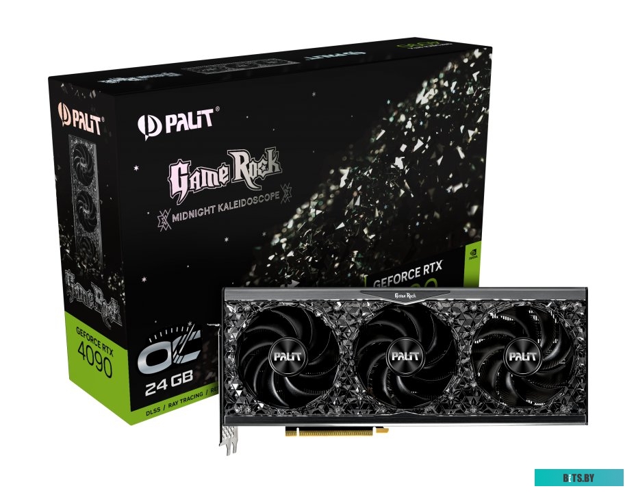 Видеокарта NVIDIA GeForce Palit RTX 4090 GameRock OC (NED4090S19SB-1020G) 24Gb GDDR6X HDMI+3xDP RTL