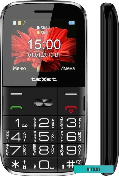 Мобильный телефон TeXet TM-B227 (черный)