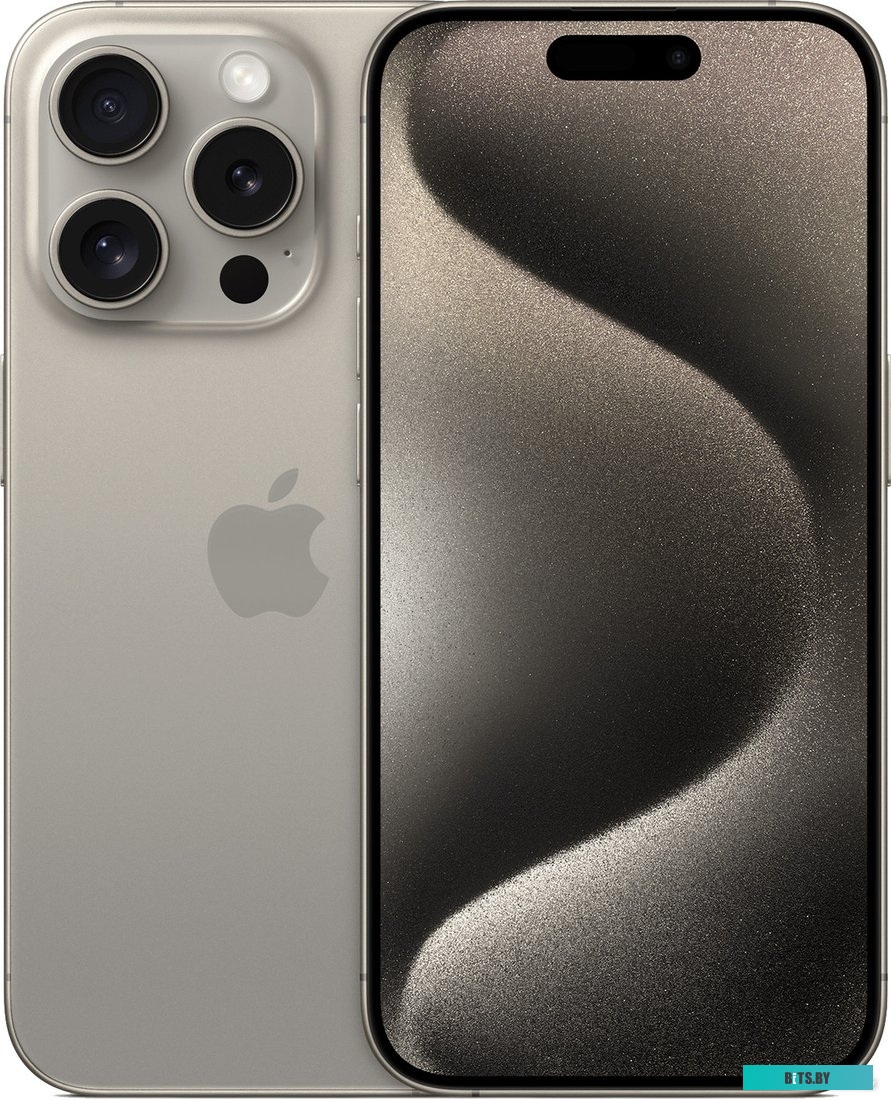 MTV13AA\A Мобильный телефон IPHONE 15 PRO 256GB BLACK MTV13AA\A APPLE