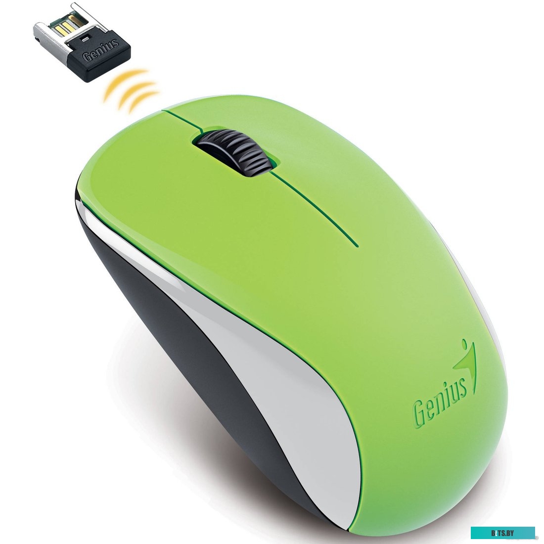 Мышь Genius NX-7000 (зеленый)