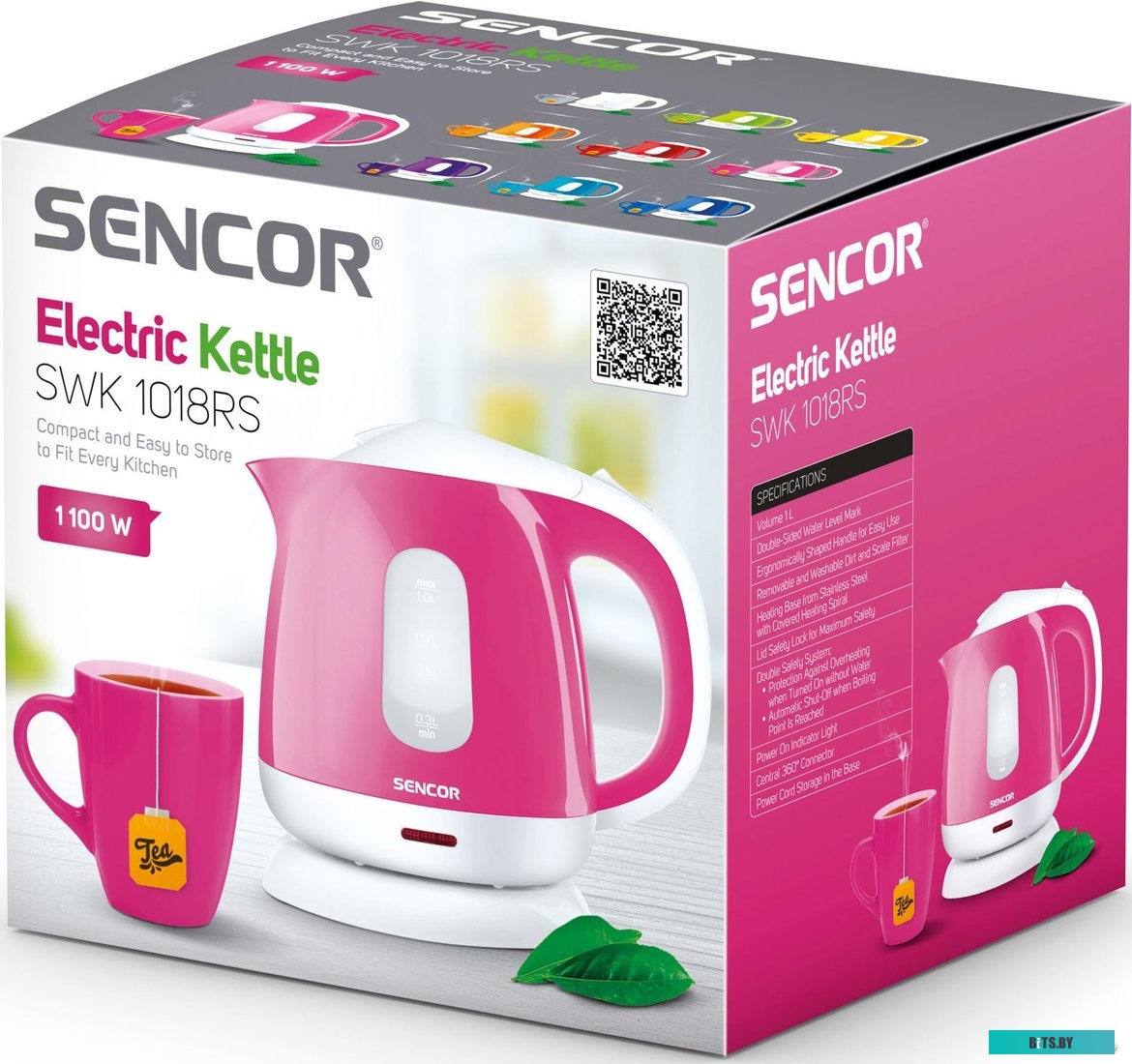 Электрочайник Sencor SWK 1018RS