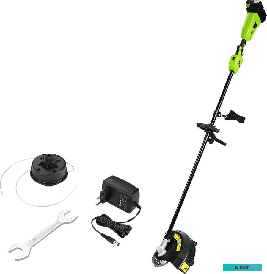 063-4230 Триммер электрический DEKO DKTR40,  аккумуляторный,  40В,  2Ач,  с ЗУ [063-4230]