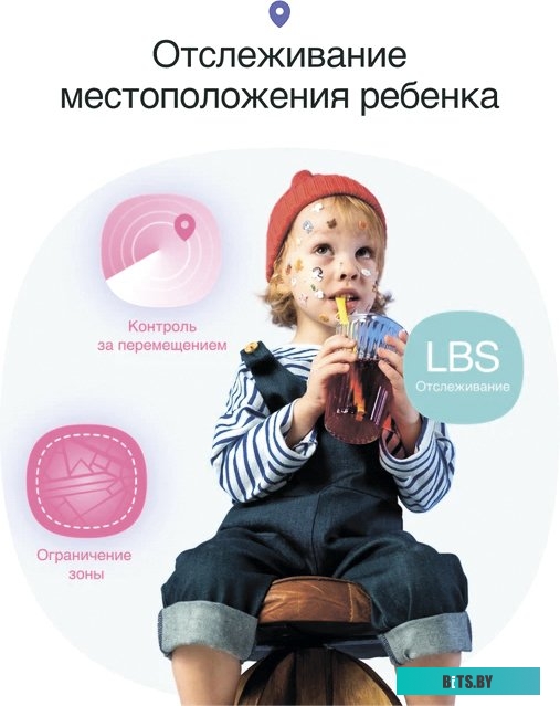 Умные часы Prolike PLSW11PN (розовый)
