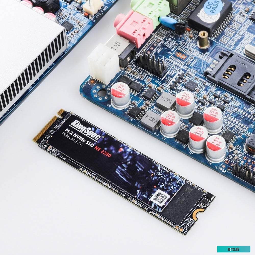 SSD накопитель KingSpec NE-512 512ГБ, M.2 2280, PCIe 3.0 x4, NVMe