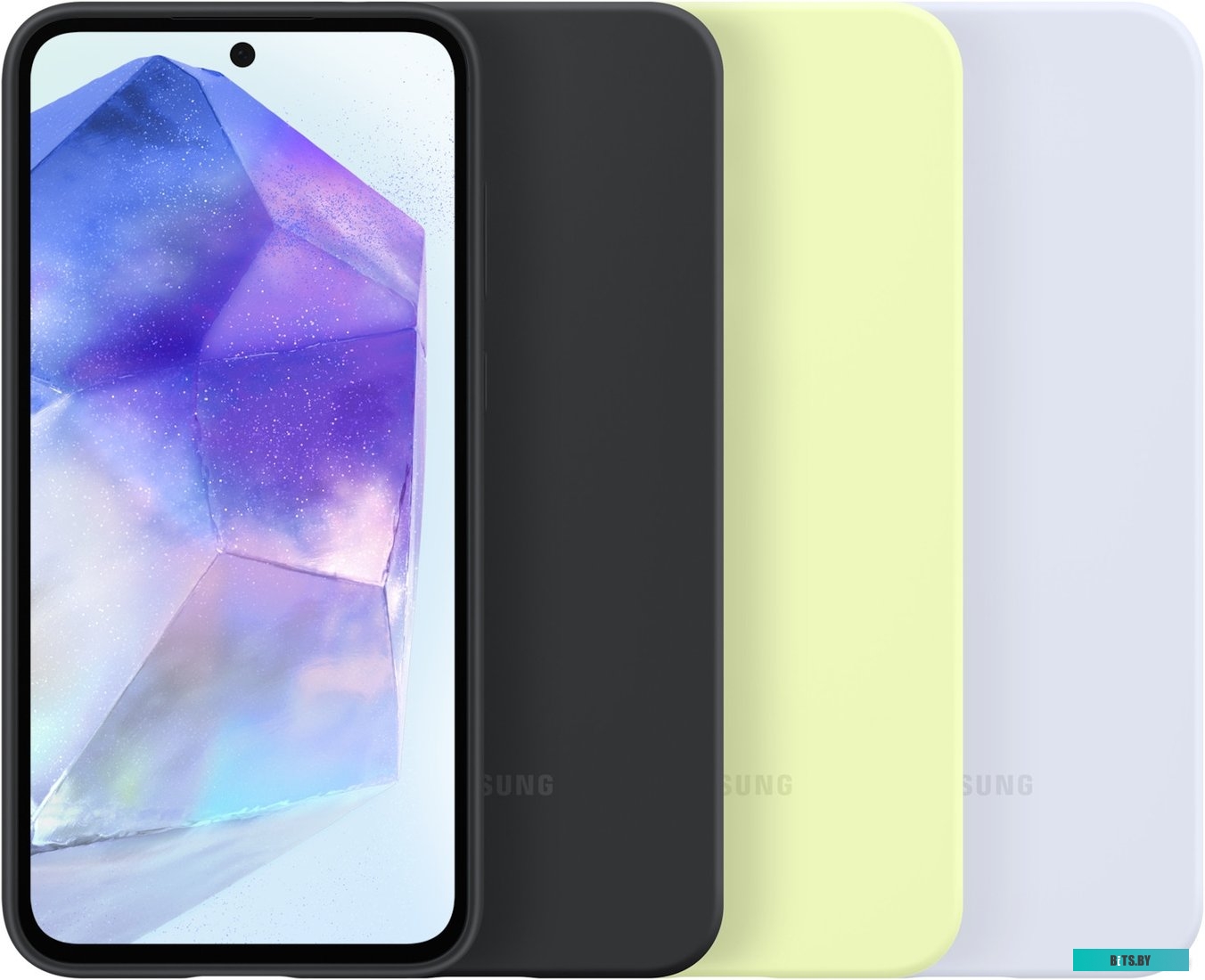 EF-PA556TBEGRU Чехол (клип-кейс) Samsung для Samsung Galaxy A55 Silicone Case A55 черный (EF-PA556TBEGRU)