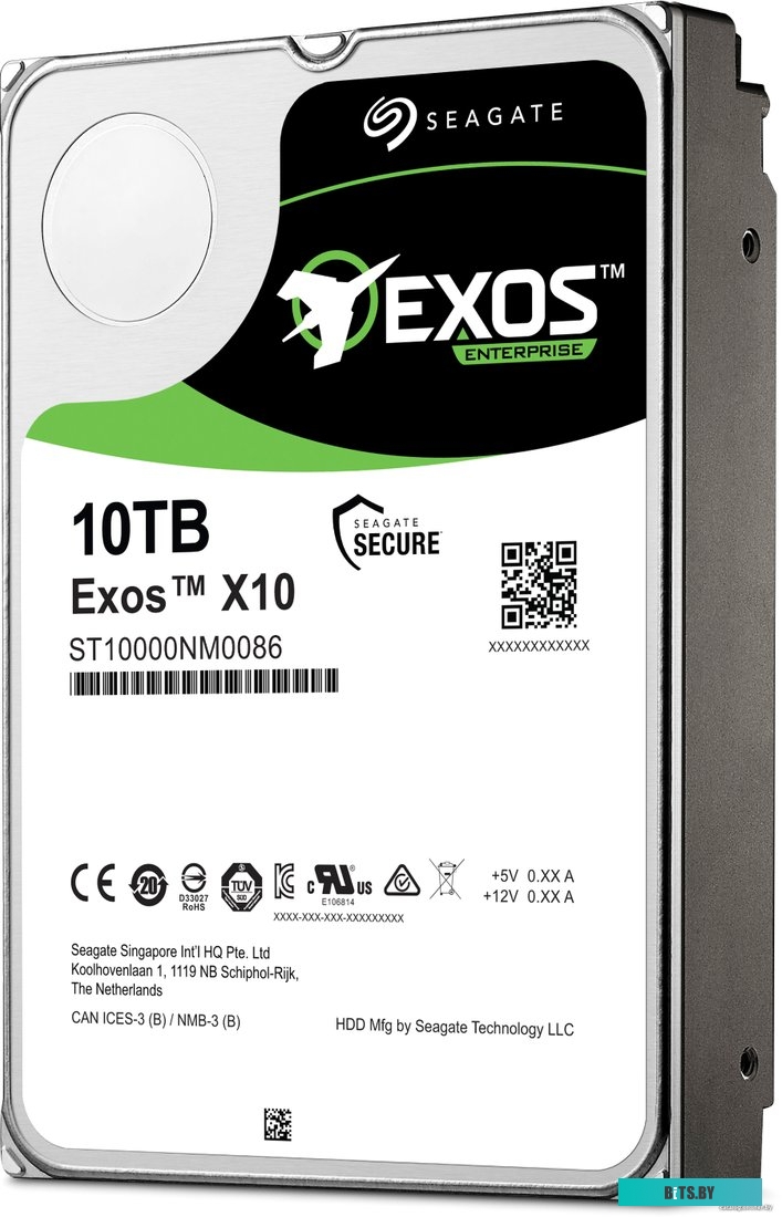 Серверный жесткий диск Seagate Exos X10 10TB ST10000NM0086