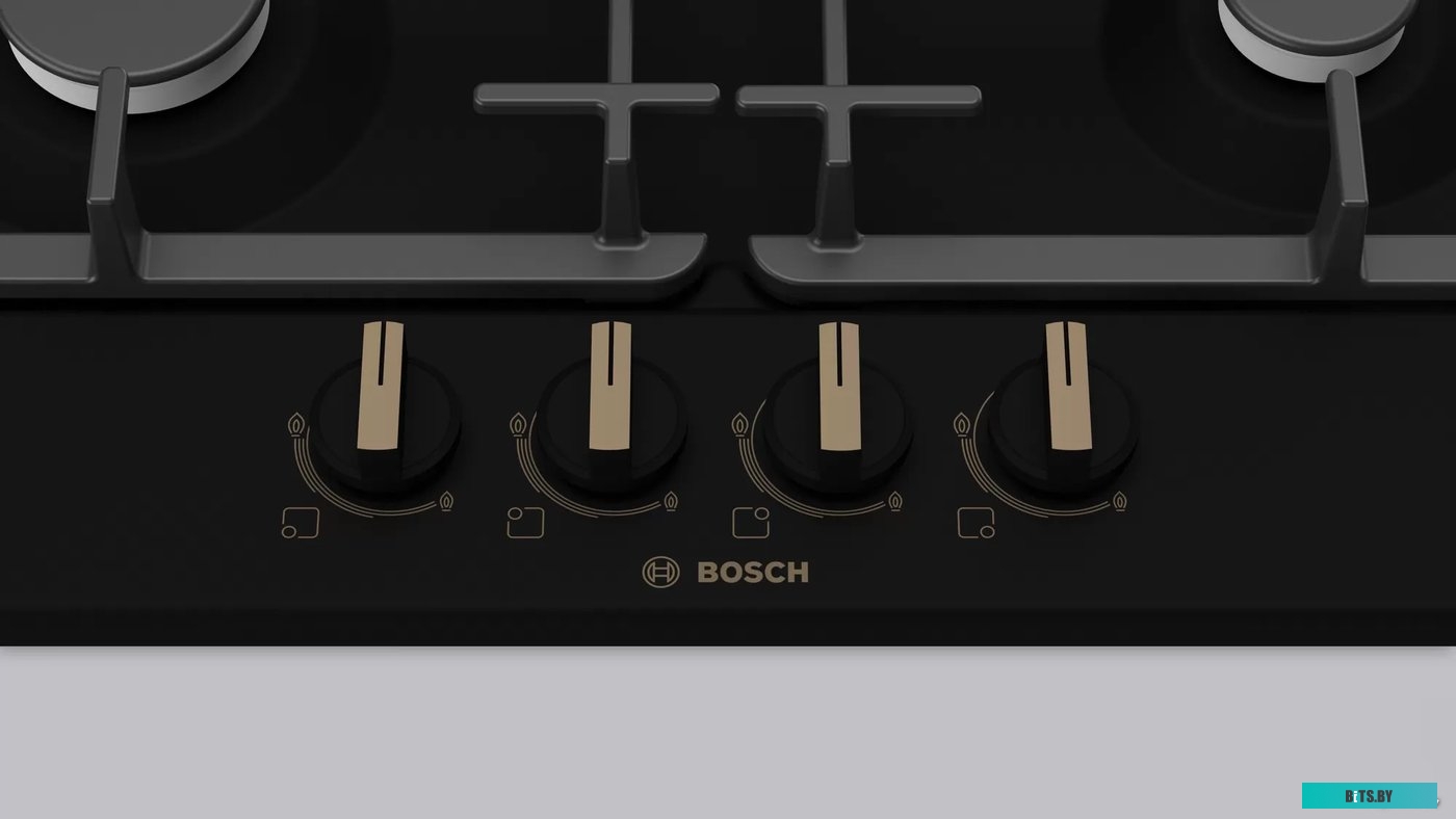 PGP6B3B92R Газовая варочная панель Bosch Serie 4 PGP6B3B92R,  независимая,  черный