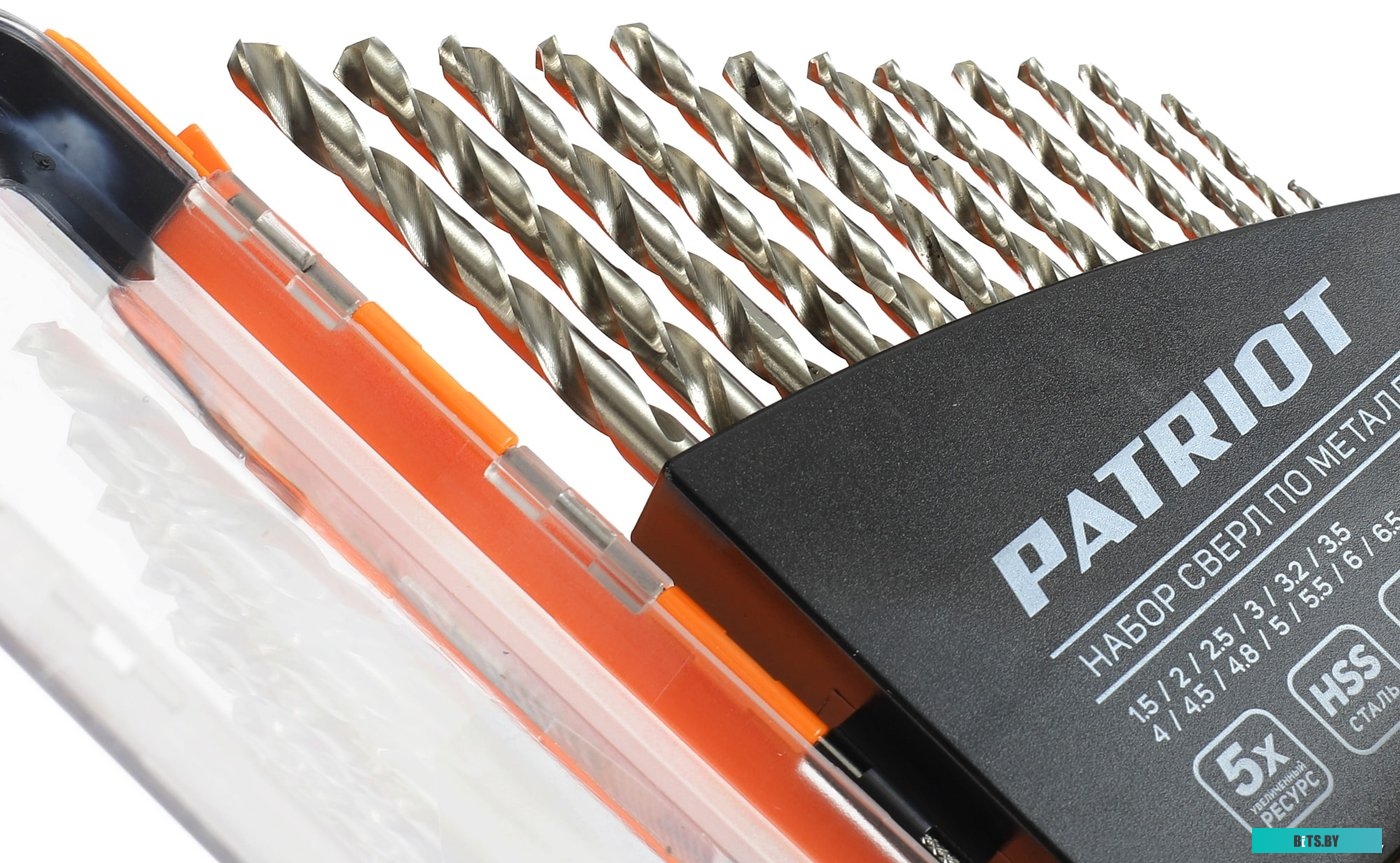 815010100 Набор сверл Patriot Набор сверл по бетону (815010100) по бетону (5пред.) для дрелей/перфораторов