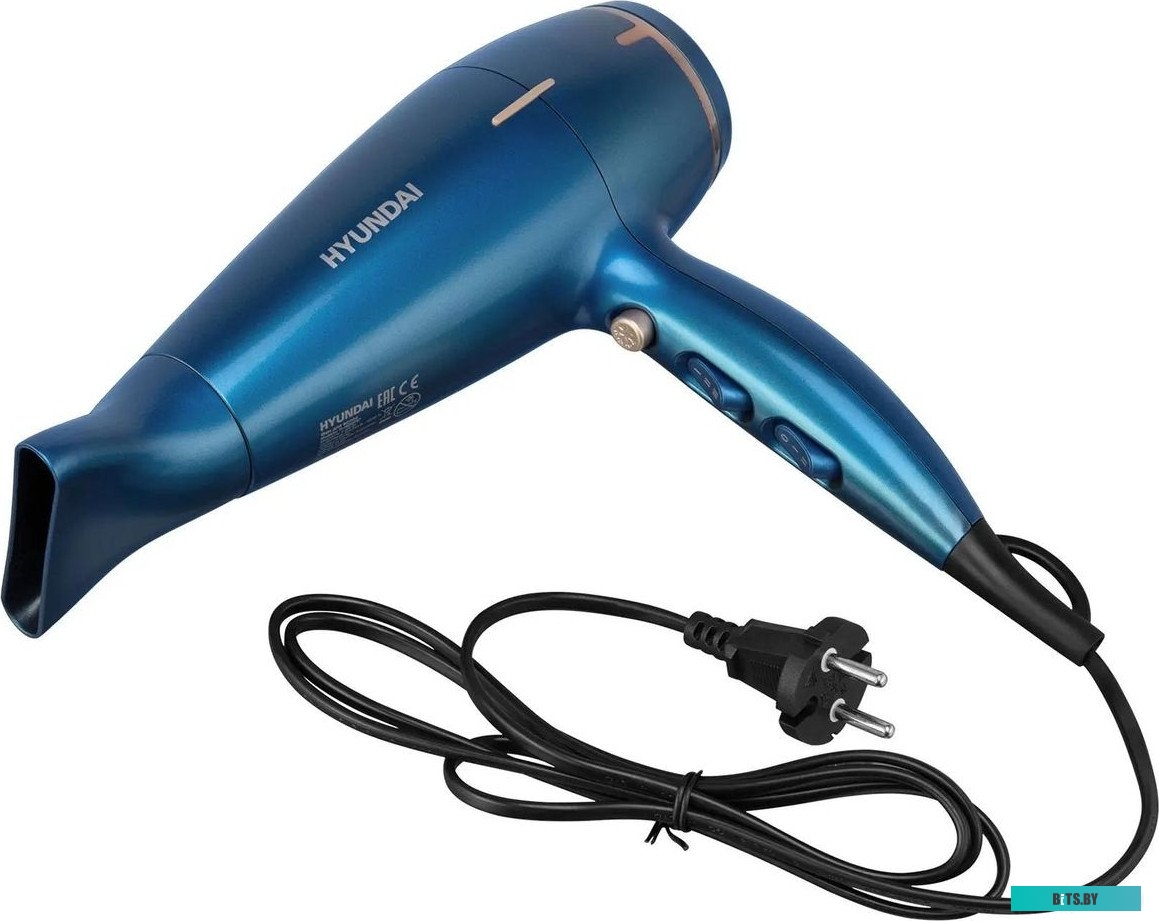 H-HDI0757 Фен Hyundai H-HDI0757, 2200Вт, синий