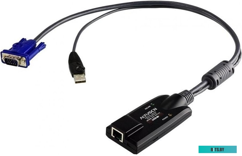 Aten KVM-адаптер USB, VGA с поддержкой композитного видео сигнала KA7170