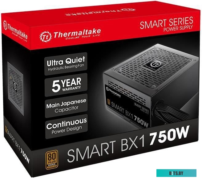 Блок питания Thermaltake Smart BX1 750W SPD-750AH2NKB-2 <PS-SPD-0750NNSABE-1>
