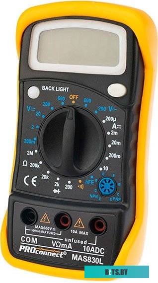Мультиметр PROconnectt MAS830L <13-3021>