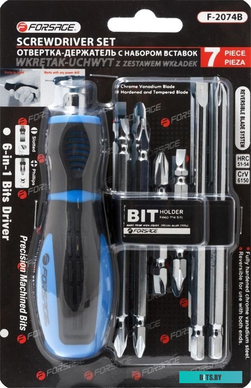Набор отверток FORSAGE F-2074B (7 предметов)