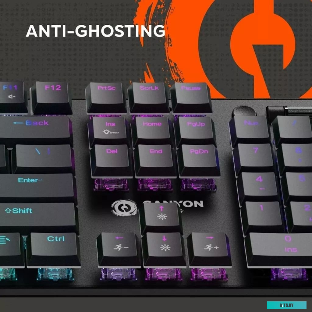 Клавиатура Canyon Cometstrike GK-55 5291485015244