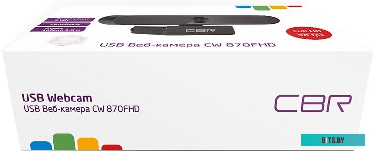 Web-камера CBR CW 870FHD (чёрный) <CW 870FHD Black>