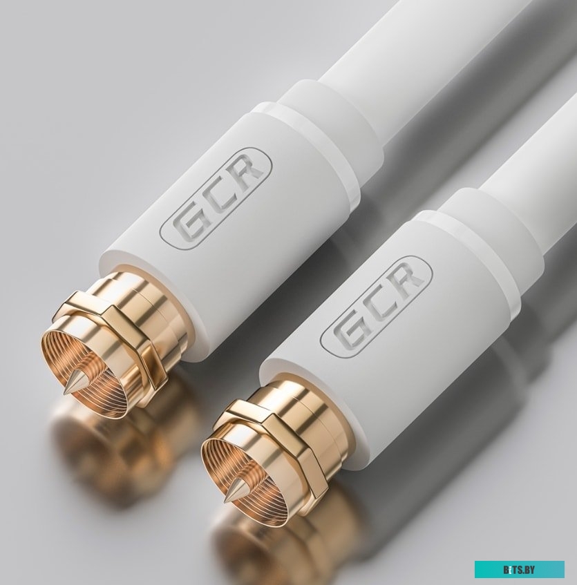 GCR-51843 GCR Кабель-переходник аудио 2.0m jack 3,5mm / 2 х RCA , черный, F/M, GCR-51843