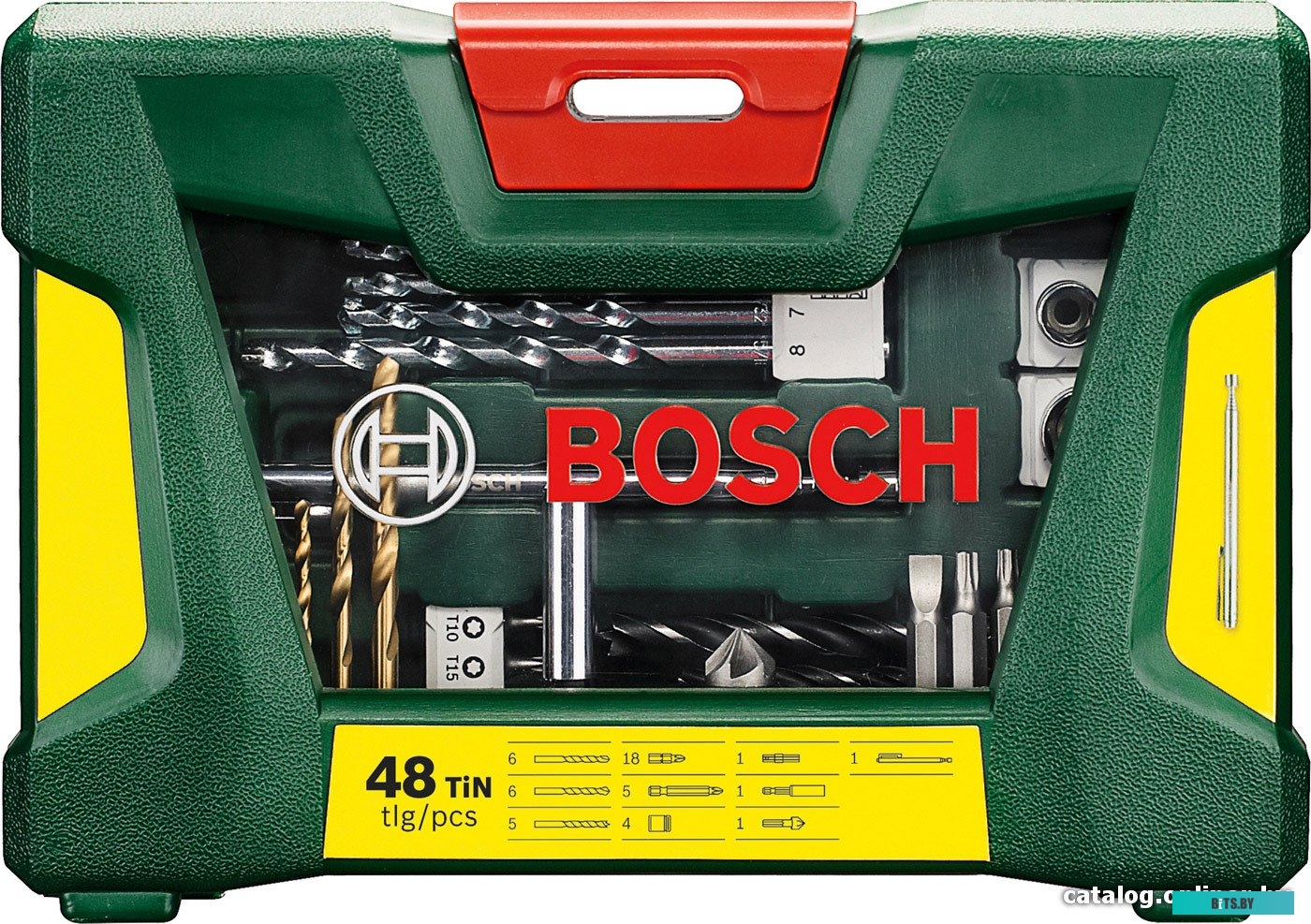 Универсальный набор инструментов Bosch V-Line Titanium 2607017314 48 предметов