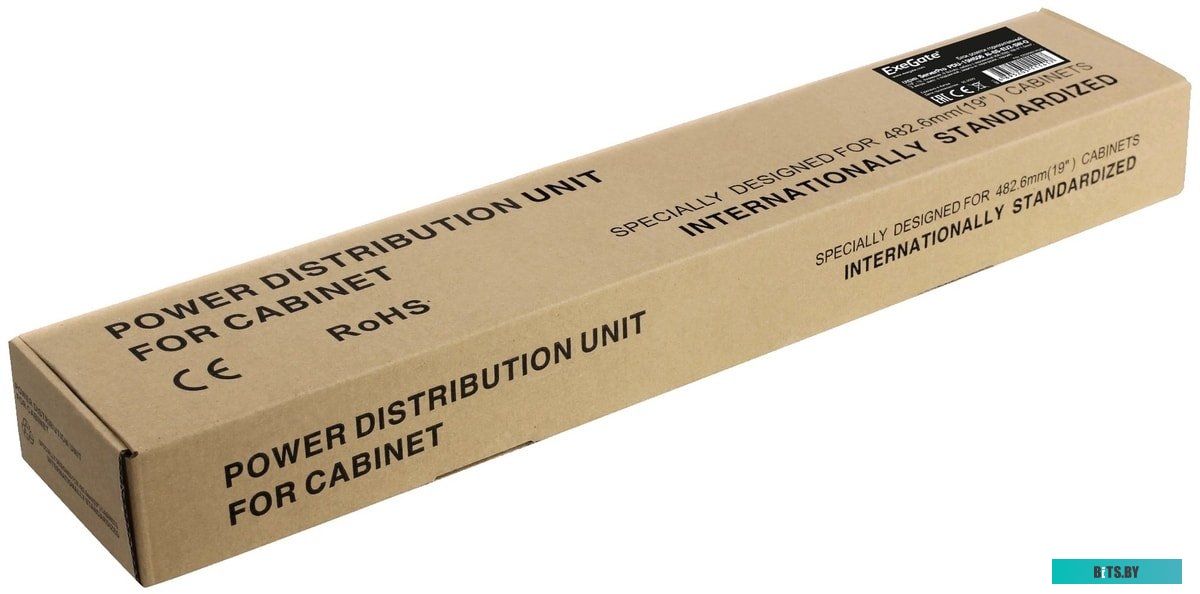 Блок розеток ExeGate ServerPro PDU-19H606 Al-6S-EU2CU-SW-O <EX280831RUS>