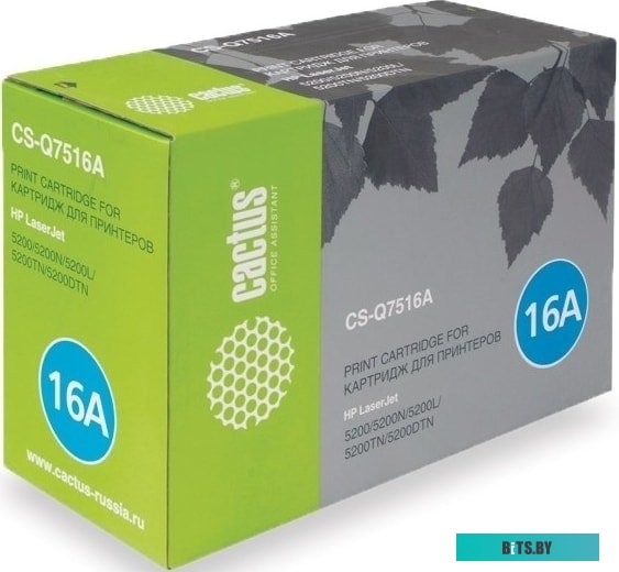 Картридж CACTUS CS-Q7516AR (аналог HP Q7516A)