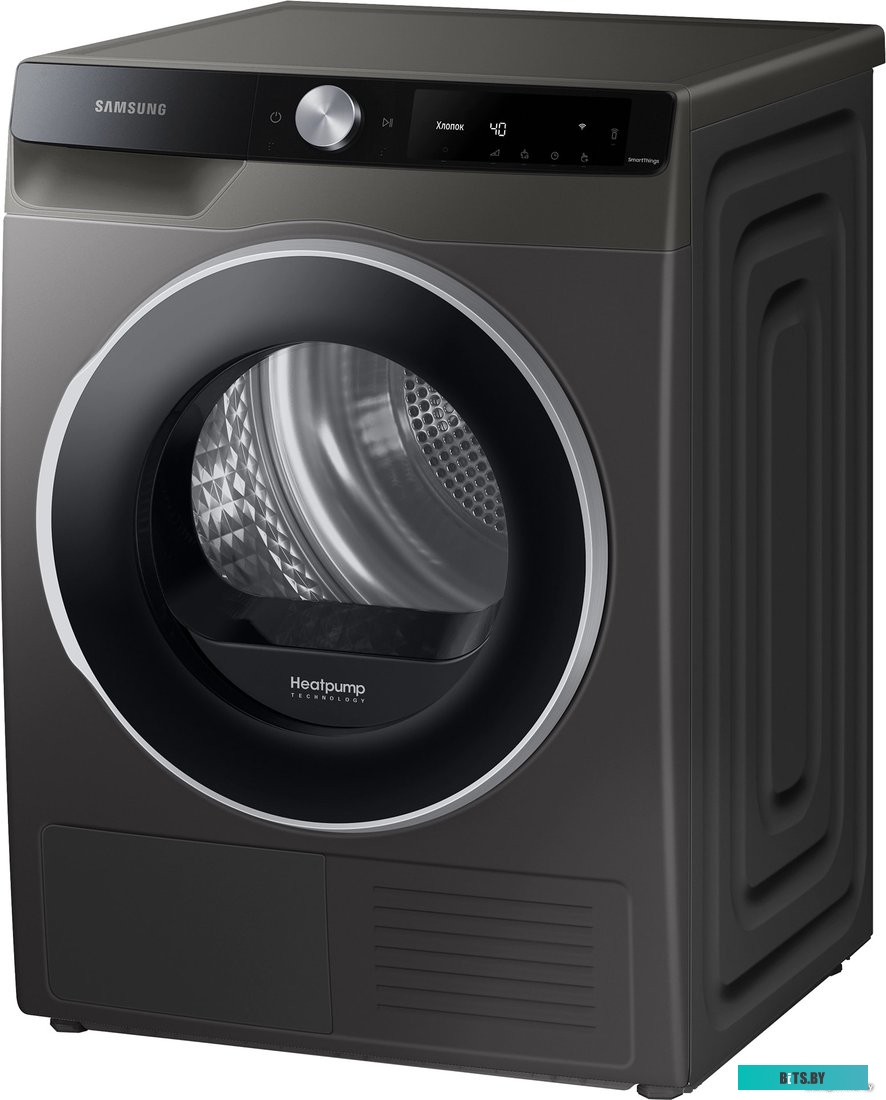 DV90T6240LX/LP Сушильная машина Samsung/ Сушильная машина с интеллектуальной панелью, инокс