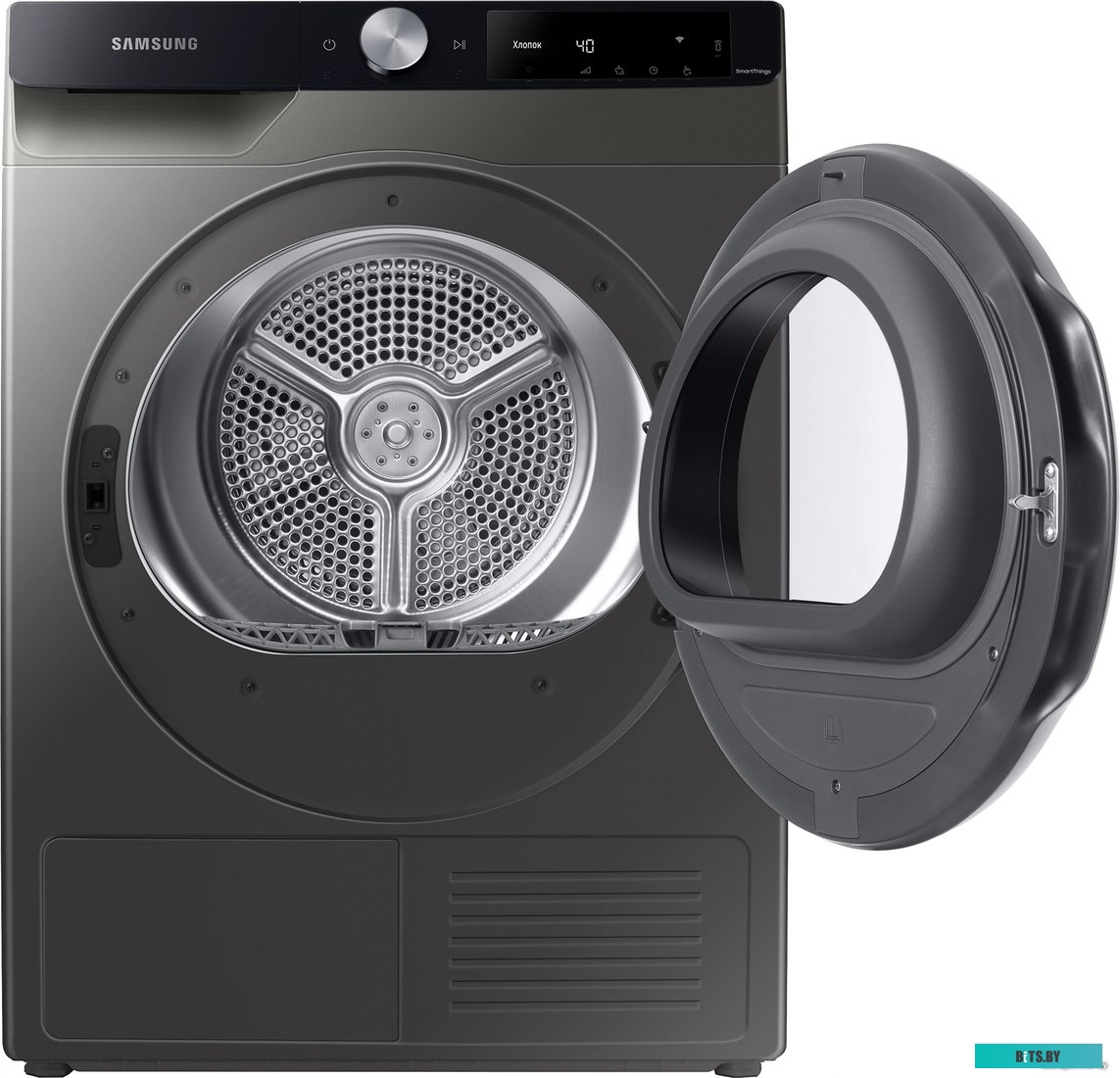 DV90T6240LX/LP Сушильная машина Samsung/ Сушильная машина с интеллектуальной панелью, инокс