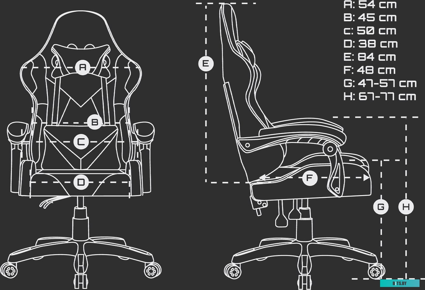 Кресло Fury Avenger L NFF-1711