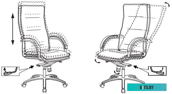 Офисное кресло (Стул) Бюрократ T-9927SL (слоновая кость) <T-9927SL/IVORY>