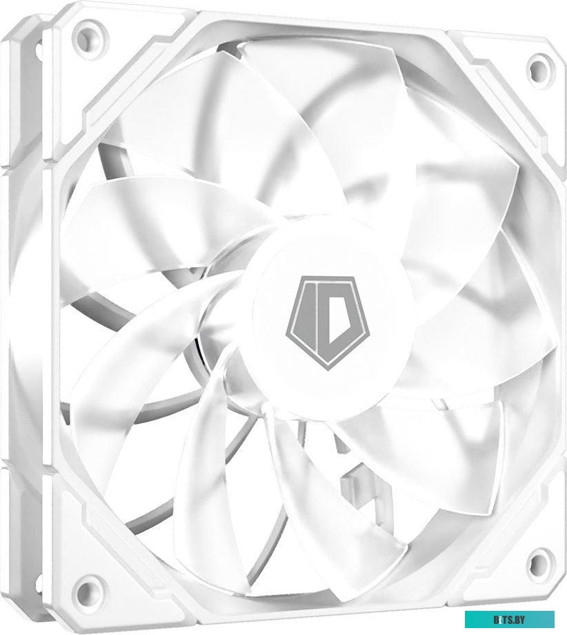 TF-12025-ARGB-SNOW-REVERSE Вентилятор 120mm ID-Cooling TF-12025-ARGB-SNOW-REVERSE 120x120x25мм (PWM, Low Noise, резиновые углы, ARGB, 500-1500об/мин)