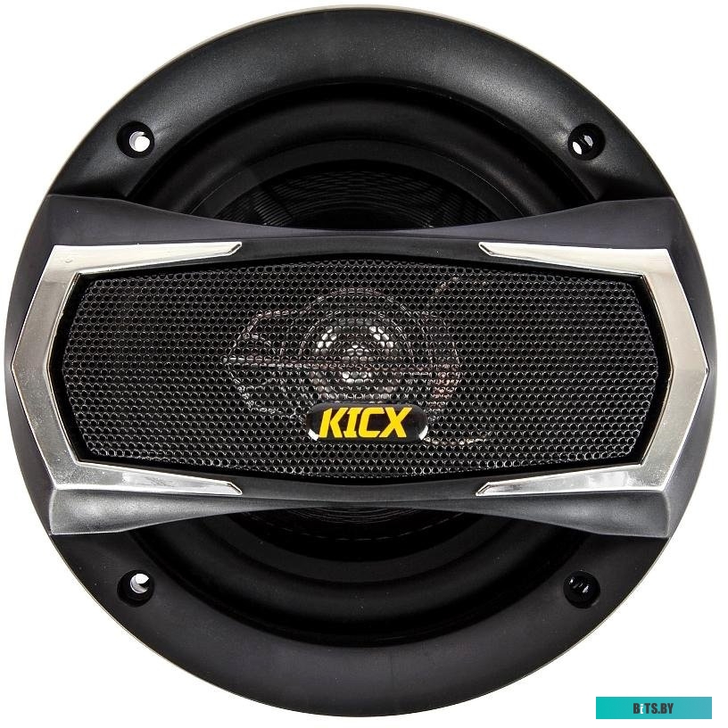 2012654 Колонки автомобильные Kicx JM-165 130Вт 89дБ 4Ом 16.5см (6 1/2дюйм) (ком.:2кол.) коаксиальные трехполосные