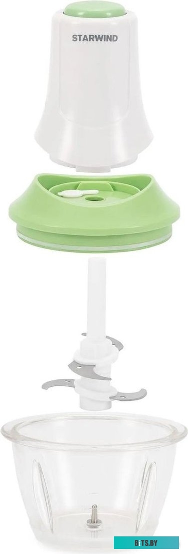 SCG2011 Измельчитель электрический Starwind SCG2011 1л. 300Вт белый/бирюзовый