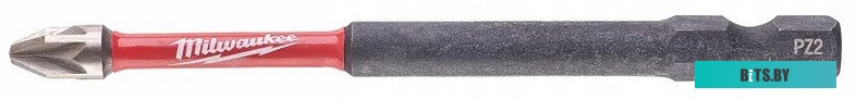 Бита крестообразная PZ2 90 мм Shockwave MILWAUKEE (4932430867)