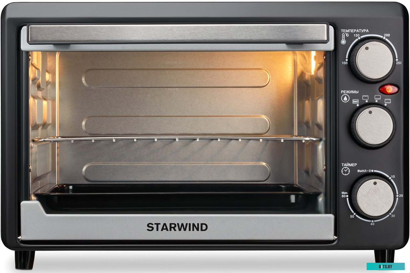 SMO2044 Мини-печь Starwind SMO2044 18л. 1200Вт серебристый