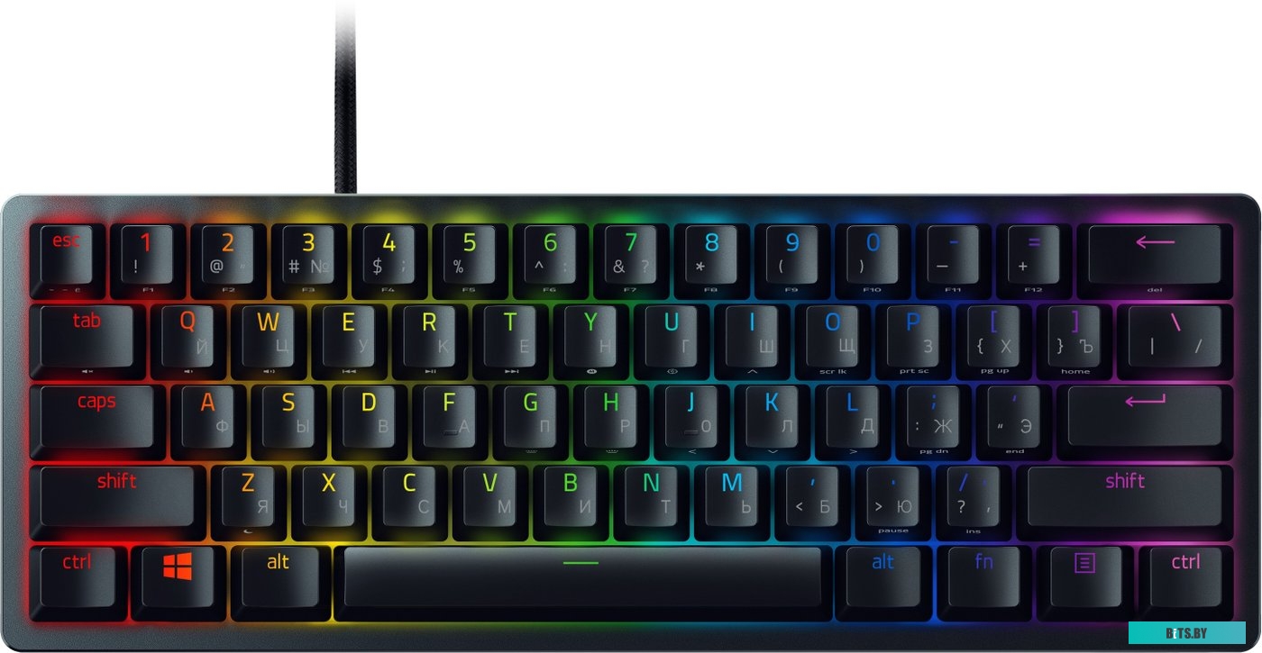 Клавиатура Razer Huntsman Mini Black (Switch - Purple) RZ03-03391500-R3R1