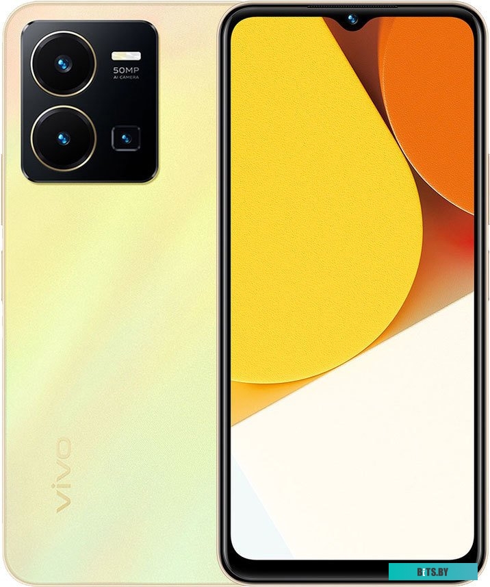 Мобильный телефон Vivo Y35 4GB/128GB (рассветное золото)